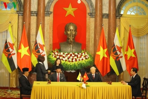Tuyên bố chung về thiết lập Quan hệ đối tác toàn diện Việt Nam - Brunei. - ảnh 1