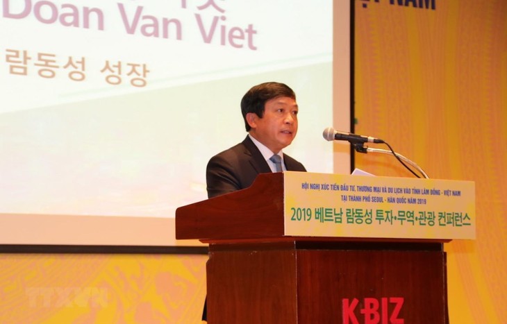 Giới thiệu cơ hội đầu tư thương mại và du lịch tại Lâm Đồng tới doanh nghiệp Hàn Quốc  - ảnh 1
