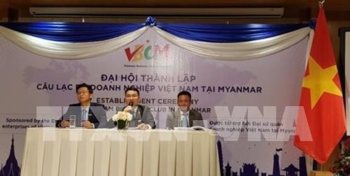 Thành lập Câu lạc bộ Doanh nghiệp Việt Nam tại Myanmar - ảnh 1