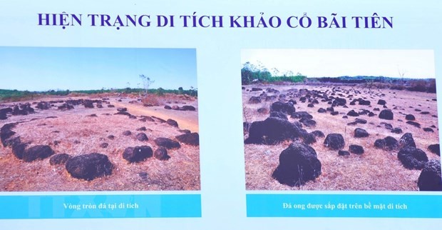Di tích Thành đất hình tròn Lộc Tấn 2, Bình Phước là di tích khảo cổ quốc gia - ảnh 1