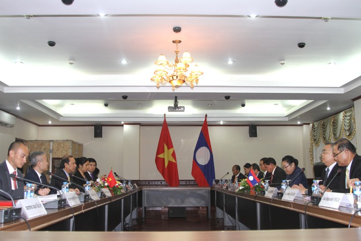 Đẩy mạnh hợp tác trong lĩnh vực ngoại giao giữa Việt Nam và Lào - ảnh 1