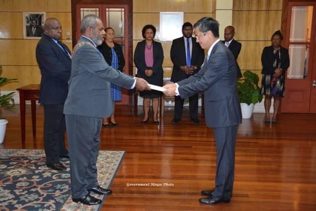 Toàn quyền Papua New Guinea coi trọng mối quan hệ hữu nghị, hợp tác tốt đẹp với Việt Nam - ảnh 1