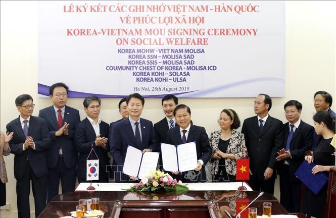 Việt Nam và Hàn Quốc hợp tác trong lĩnh vực phúc lợi xã hội - ảnh 1