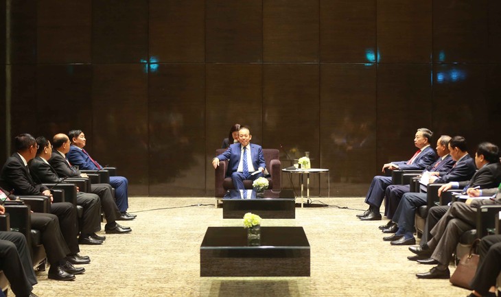 Phó Thủ tướng Trương Hòa Bình tiếp các Bộ trưởng dự Hội nghị về ma tuý - ảnh 1