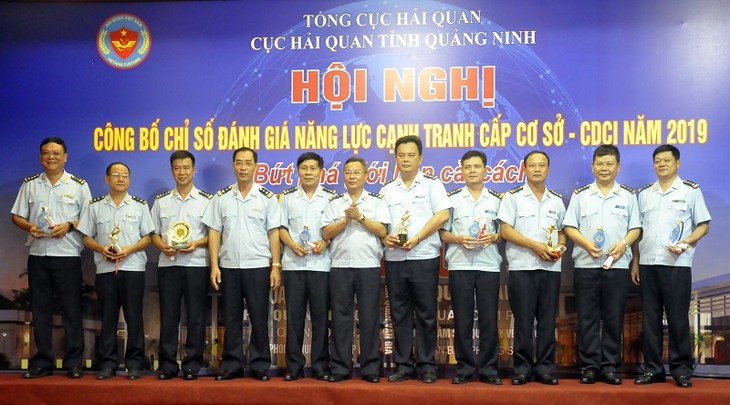 Cục Hải quan Quảng Ninh công bố chỉ số đánh giá năng lực cạnh tranh cấp cơ sở - ảnh 1