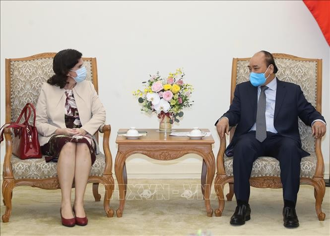 Thủ tướng Nguyễn Xuân Phúc tiếp Đại sứ Cuba tại Việt Nam - ảnh 1