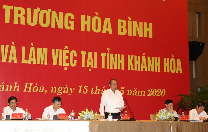 Phó Thủ tướng Trương Hòa Bình đánh giá cao kết quả cải cách hành chính của Khánh Hòa - ảnh 1