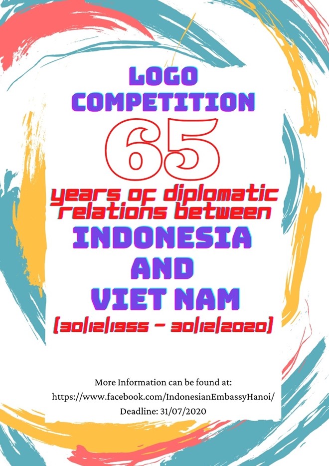 Phát động Cuộc thi thiết kế logo kỷ niệm 65 năm quan hệ ngoại giao Việt Nam – Indonesia - ảnh 1