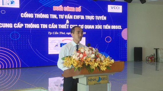 Ra mắt cổng tư vấn trực tuyến Hiệp định EVFTA cho doanh nghiệp Đồng bằng sông Cửu Long - ảnh 1