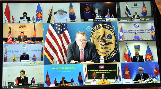 Tiếp tục triển khai Sáng kiến Hợp tác Thương mại mở rộng giữa ASEAN và Hoa Kỳ - ảnh 1