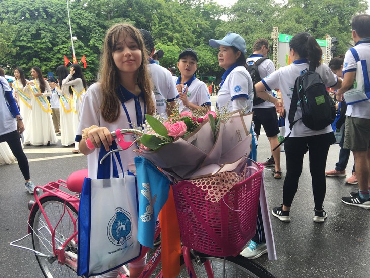 400 đại biểu Việt Nam và quốc tế tham gia hành trình xe đạp hữu nghị vì thành phố Hà Nội xanh 2020 - ảnh 3