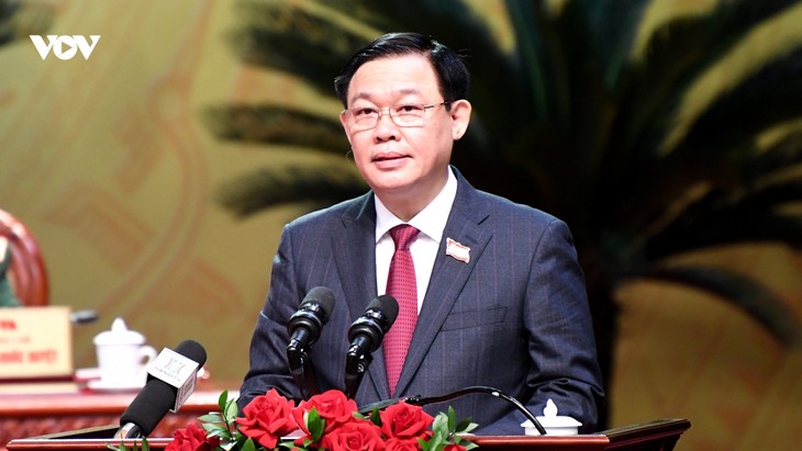 Ông Vương Đình Huệ tái đắc cử chức vụ Bí thư Thành ủy Hà Nội nhiệm kỳ 2020-2025 - ảnh 1