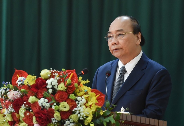 Thủ tướng Nguyễn Xuân Phúc thăm, chúc Tết Sư đoàn Phòng không Hà Nội - ảnh 1