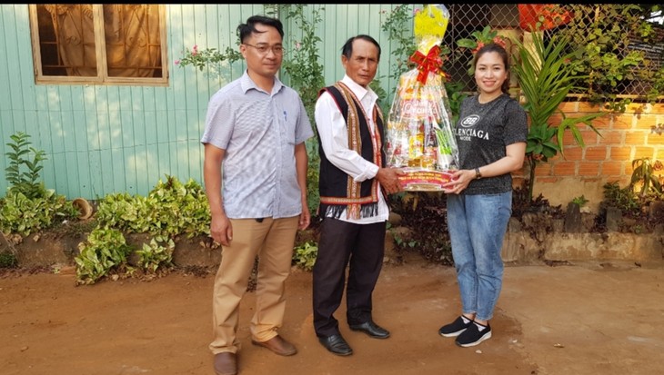 Bome, già làng uy tín trong cộng đồng dân tộc xã Hà Bầu - ảnh 2
