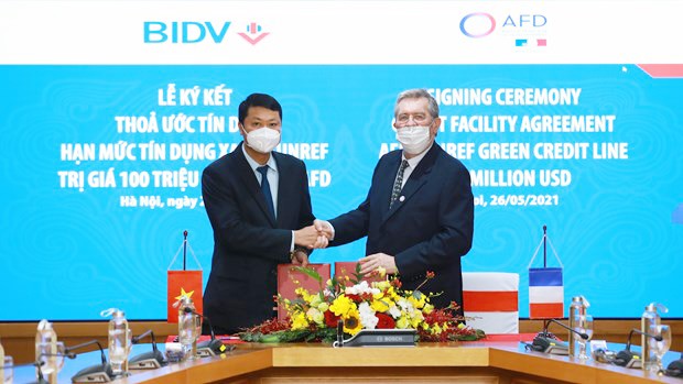BIDV được cấp hạn mức 100 triệu USD để tài trợ lĩnh vực năng lượng xanh - ảnh 1