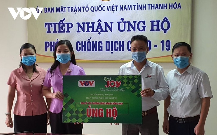 VOV trao quà ủng hộ Thanh Hoá phòng chống dịch COVID-19 - ảnh 1