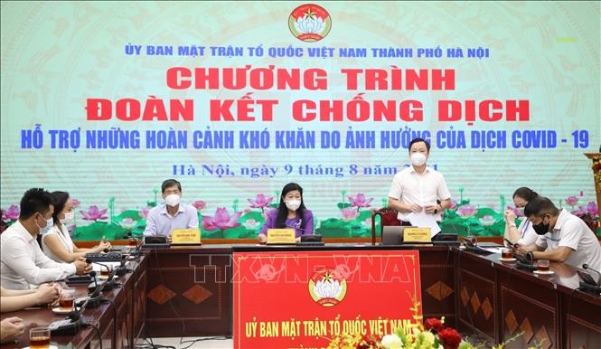 Hà Nội triển khai Chương trình “Đoàn kết chống dịch”, hỗ trợ người khó khăn - ảnh 1