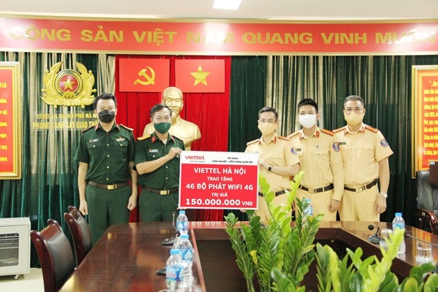 Trang bị wifi 4G cho 23 chốt kiểm dịch của thành phố Hà Nội - ảnh 1