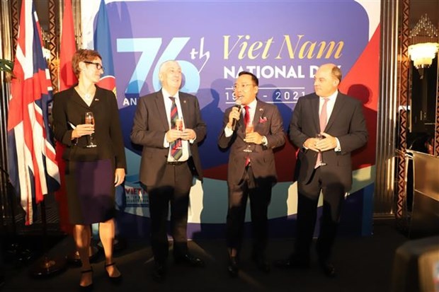 Đại sứ quán Việt Nam tại Liên hiệp Vương quốc Anh và Bắc Ireland tổ chức lễ kỷ niệm Quốc khánh  - ảnh 1