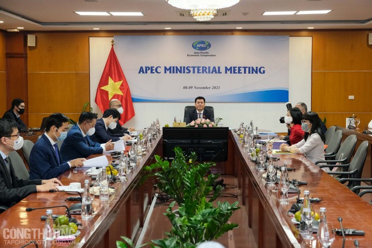 Hội nghị liên Bộ trưởng Ngoại giao – Kinh tế APEC lần thứ 32 (AMM 32) trực tuyến trong 2 ngày 08-09/11 - ảnh 1