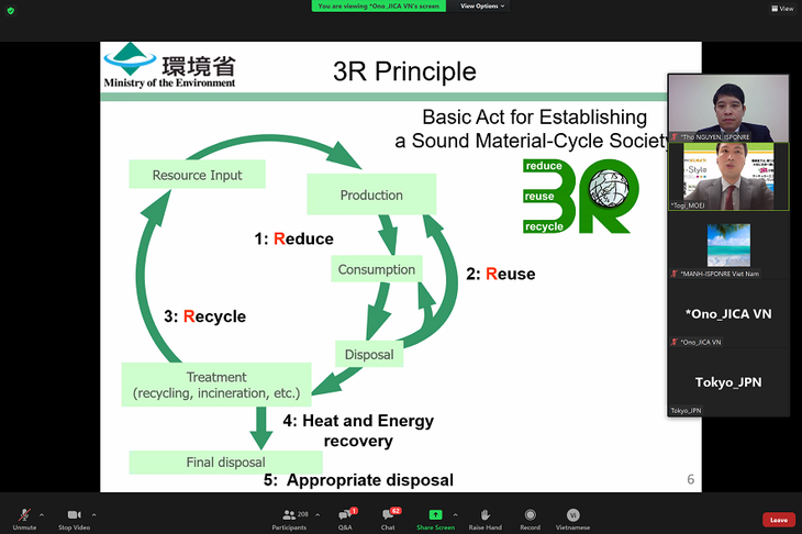 ベトナムと日本 循環経済を目指す廃棄物管理に協力 - ảnh 1