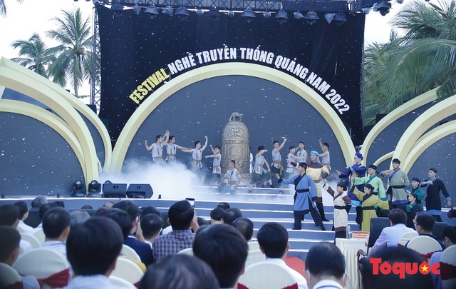 Khai mạc Fetival nghề truyền thống vùng miền lần thứ I-Quảng Nam 2022 - ảnh 1