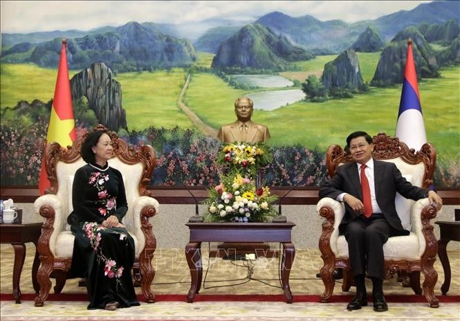 Tích cực vun đắp cho mối quan hệ hợp tác Việt Nam - Lào - ảnh 1
