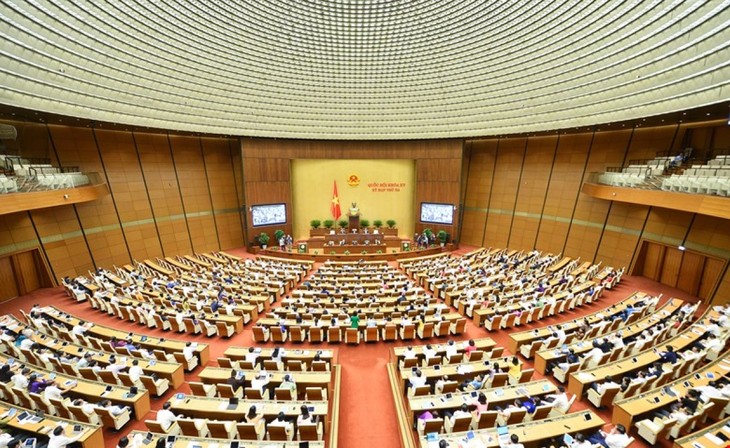 Quốc hội biểu quyết thông qua Nghị quyết về Chương trình giám sát của Quốc hội năm 2023 - ảnh 1