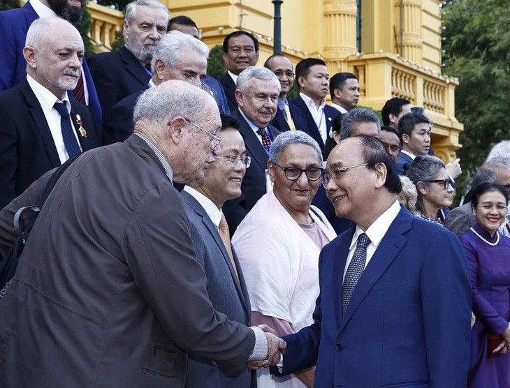 Chủ tịch nước Nguyễn Xuân Phúc: Việt Nam luôn khắc ghi sự ủng hộ của bạn bè quốc tế đối với Hiệp định Paris - ảnh 1