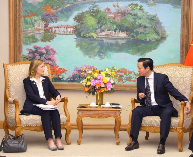 Phó Thủ tướng Trần Hồng Hà tiếp Trưởng đại diện UNDP và Giám đốc USAID tại Việt Nam - ảnh 2