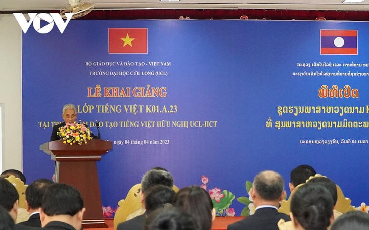 Nâng cao năng lực tiếng Việt cho cán bộ, nhân viên công nghệ truyền thông Lào - ảnh 1