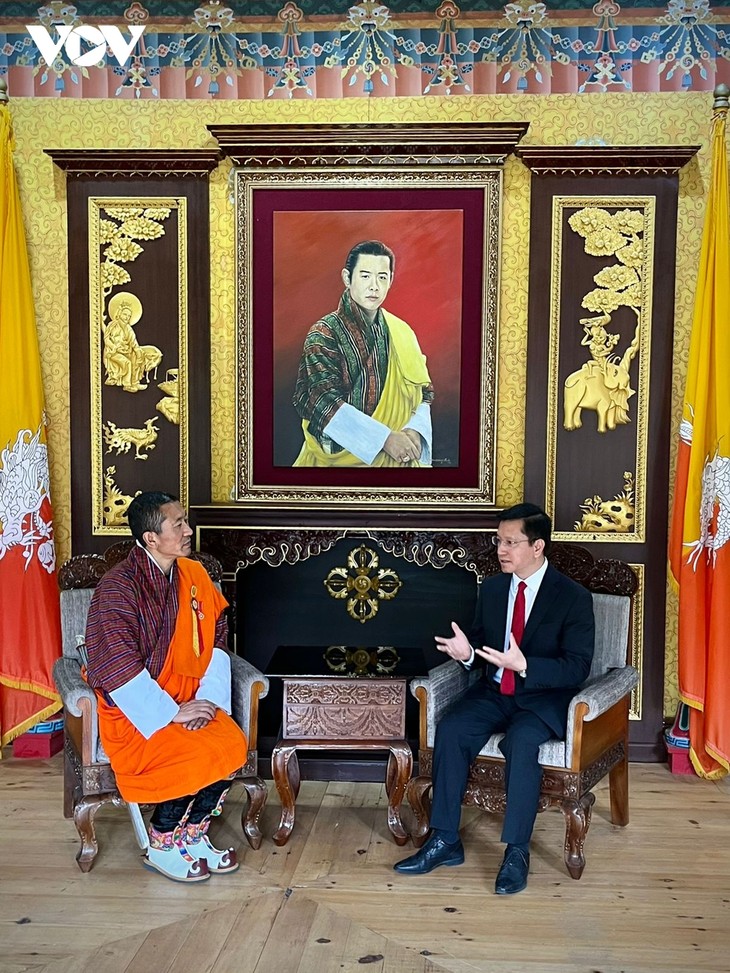 Bhutan mong muốn tăng cường hợp tác với Việt Nam trong nhiều lĩnh vực - ảnh 1