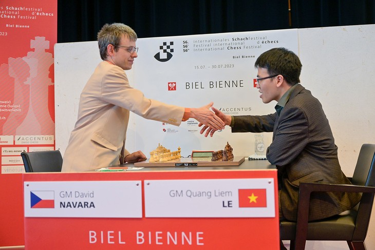 Kỳ thủ Lê Quang Liêm bảo vệ thành công chức vô địch Biel Chess Festival - ảnh 1