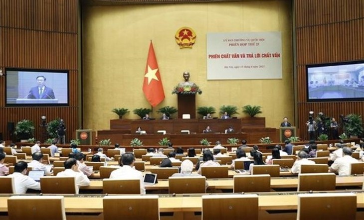 Two ministers questioned at NA Standing Committee’s 25th session - ảnh 1