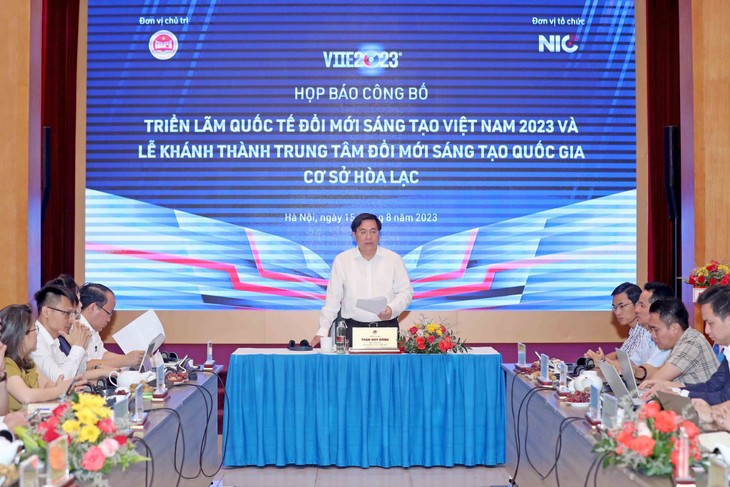 Triển lãm quốc tế Đổi mới sáng tạo Việt Nam năm 2023 sẽ diễn ra tại Hà Nội vào tháng 10 - ảnh 1