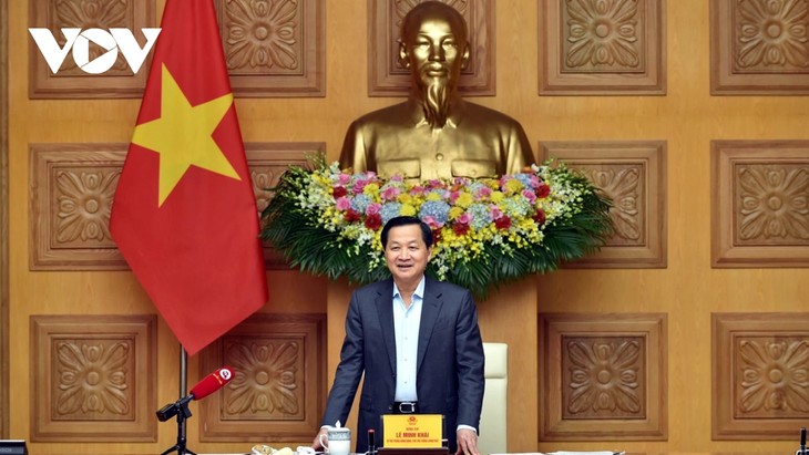 Phó Thủ tướng Lê Minh Khái làm việc với Uỷ ban Giám sát Tài chính Quốc gia - ảnh 1