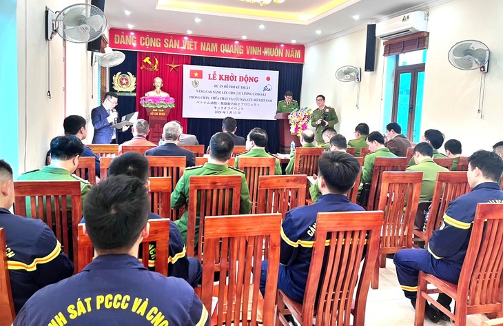 JICA hỗ trợ nâng cao năng lực cho lực lượng phòng cháy chữa cháyvà cứu nạn, cứu hộ Việt Nam - ảnh 1
