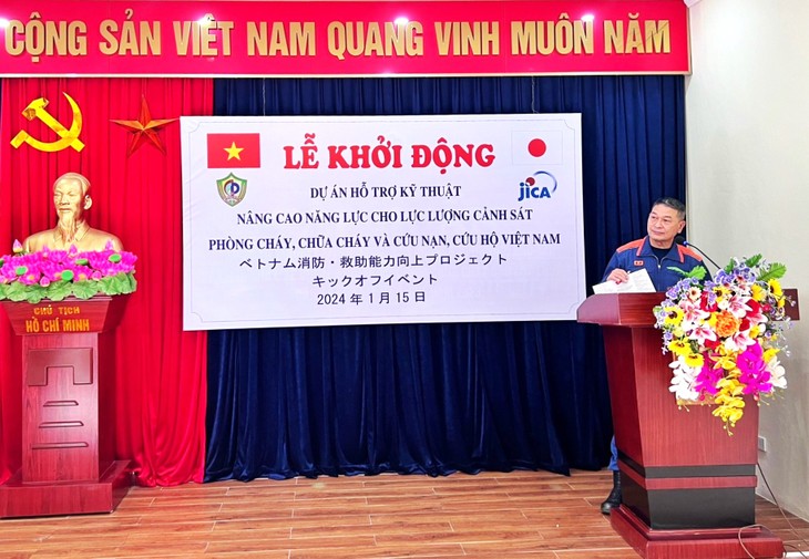 JICA hỗ trợ nâng cao năng lực cho lực lượng phòng cháy chữa cháyvà cứu nạn, cứu hộ Việt Nam - ảnh 2