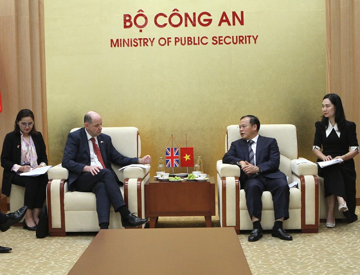 Việt Nam-Anh thúc đẩy quan hệ hợp tác giữa các cơ quan thực thi pháp luật - ảnh 1