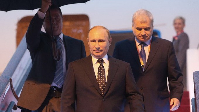 Президент РФ Владимир Путин прибыл в Китай с визитом - ảnh 1
