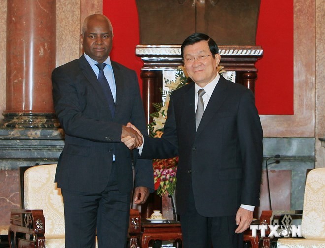 Президент Вьетнама принял министра внутренних дел Анголы - ảnh 1