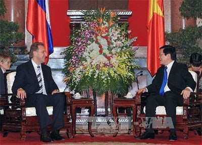 Президент Вьетнама принял первого заместителя председателя правительства РФ - ảnh 1
