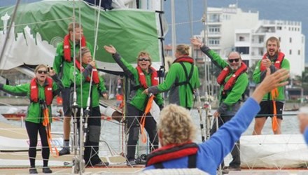 Команды-участницы гонки на яхтах Clipper Race уехали из Вьетнама - ảnh 1