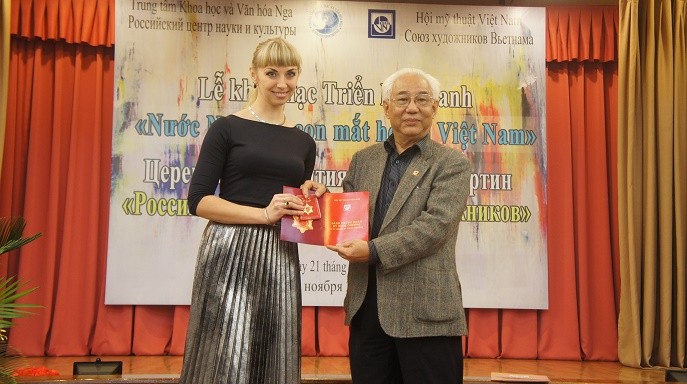 Выставка «Россия глазами вьетнамских художников» - ảnh 3