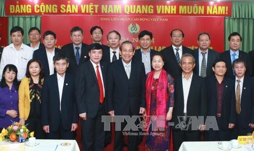 Вице-премьер Вьетнама провёл рабочую встречу с руководством Конфедерации труда страны  - ảnh 1
