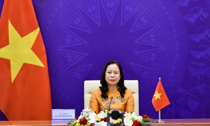Вице-президент Во Тхи Ань Суан выдвинула предложения, направленные на содействие прогрессу женщин  - ảnh 1