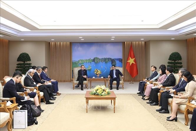 Премьер-министр Фам Минь Тинь принял исполнительного директора компании Intel - ảnh 1