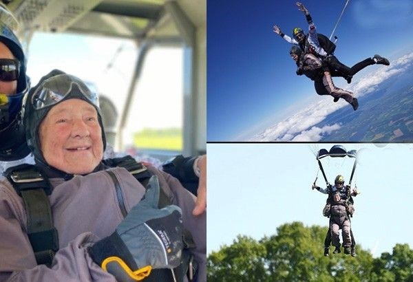 103-летняя шведка побила мировой рекорд по прыжкам с парашютом - ảnh 1