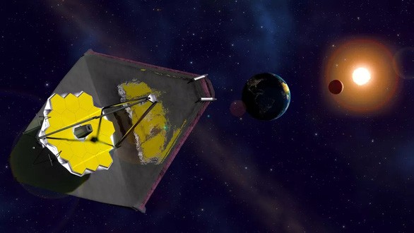 В телескоп «Джеймс Уэбб» попал небольшой метеорит - ảnh 1