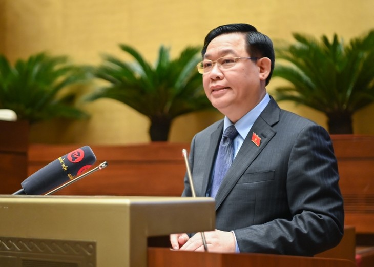 Председатель Нацсобрания Выонг Динь Хюэ: Необходимо продолжить повышать эффективность надзорной деятельности - ảnh 1